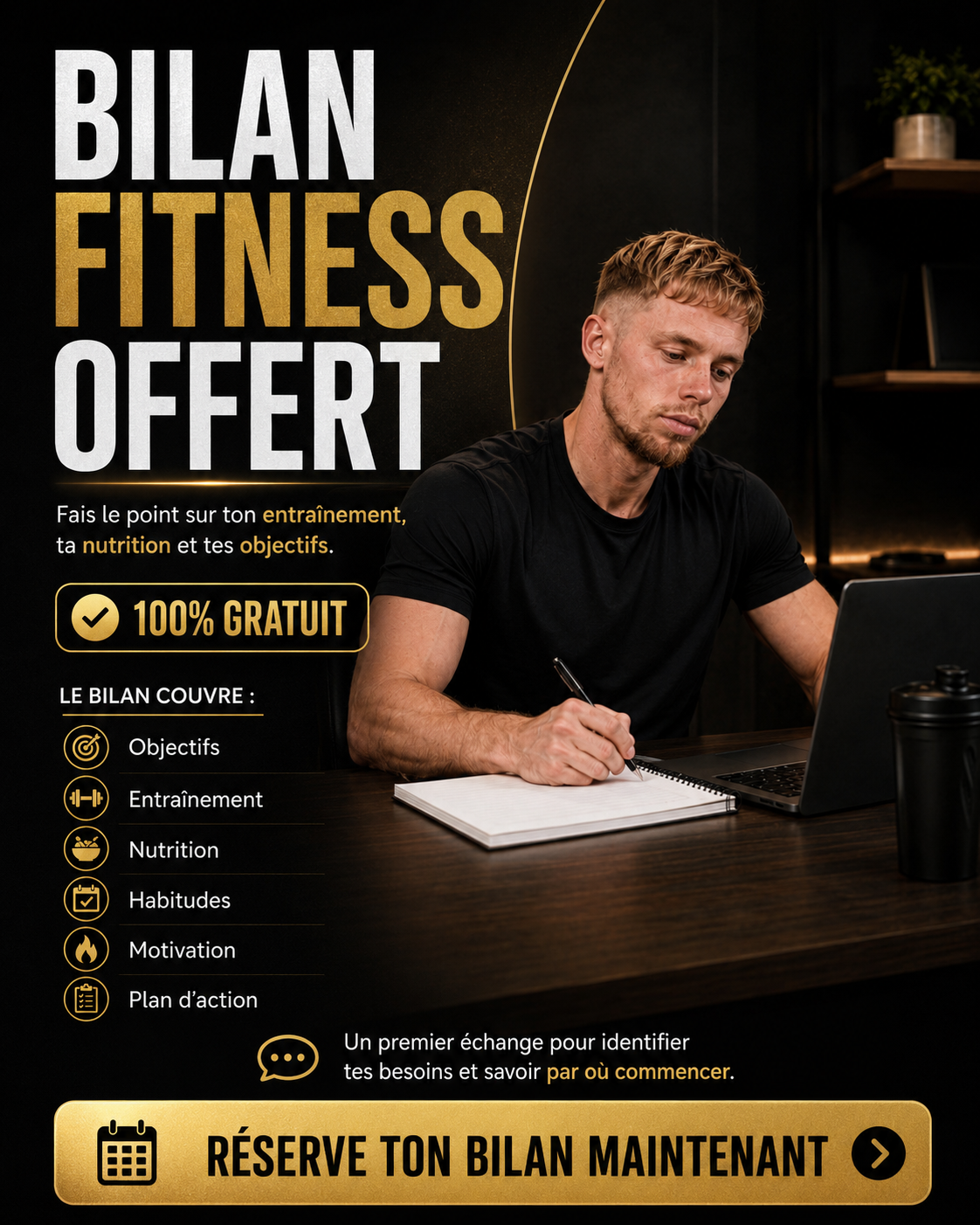 Bilan fitness offert