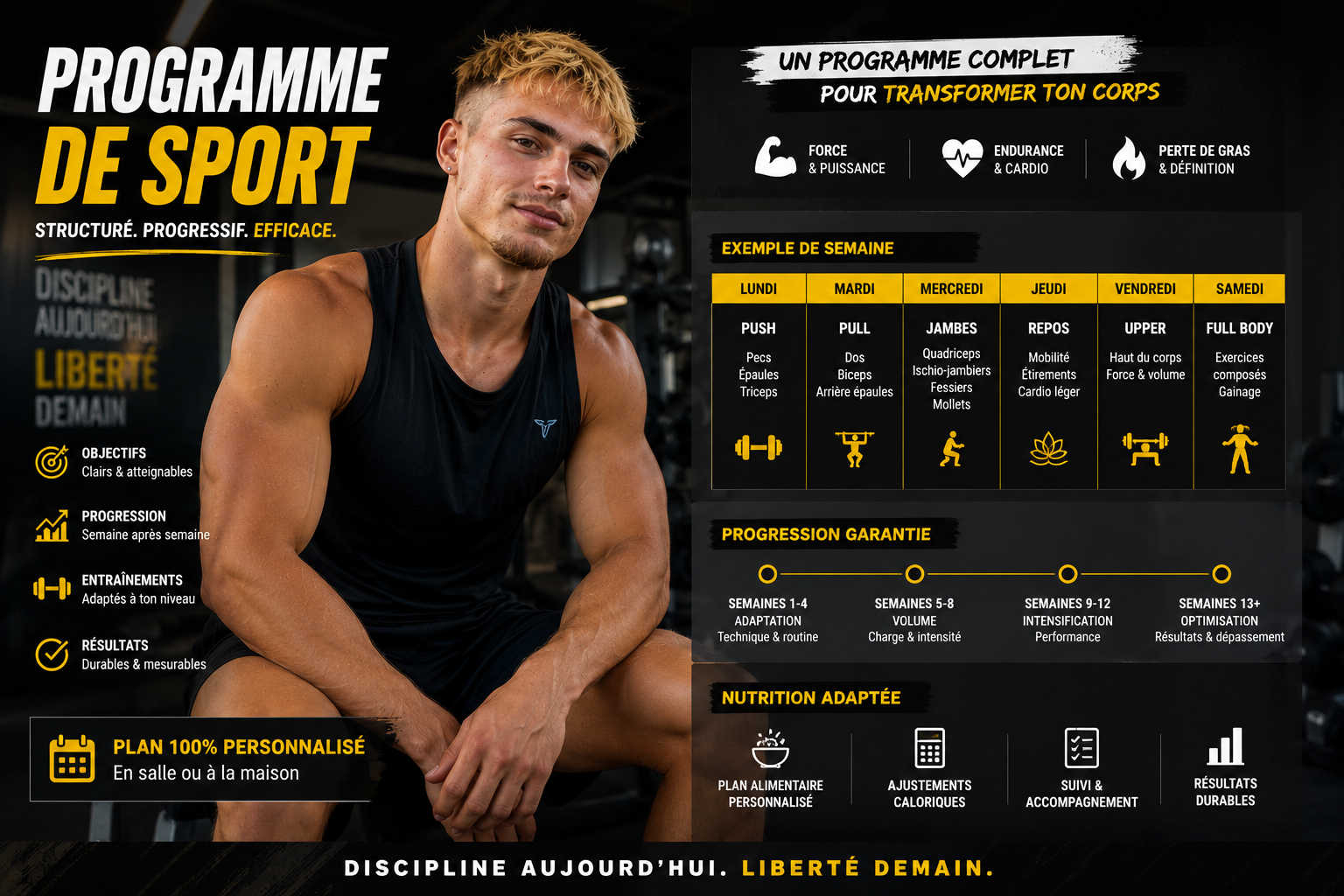 Programme de sport
